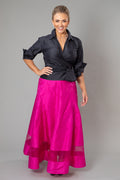 Pure Silk Cocktail Skirt - Gown Length