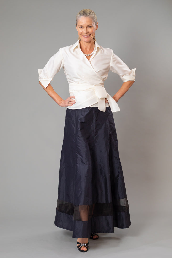 Pure Silk Cocktail Skirt - Gown Length