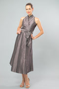 Pure Silk Wrap Dress