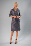 Pure Silk Cocktail Wrap Dress