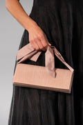 Pure Silk Pin Tuck Clutch