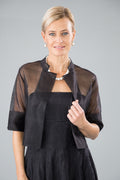 Pure Silk Organza Jacket