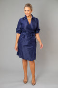 Pure Silk Cocktail Wrap Dress